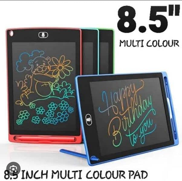 LCD WRITING TABLET PAD FOR KIDS | 8.5 inches 0