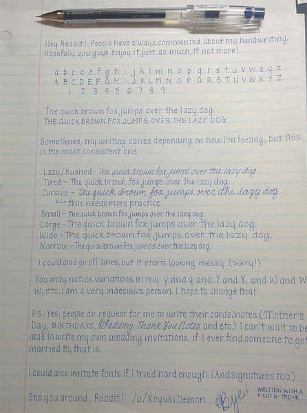 handwriting assignment work 0