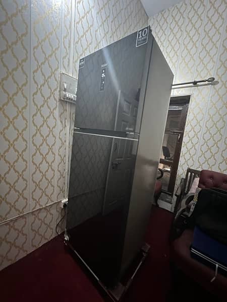 Double Door, Refrigerator under warranty just like new 2