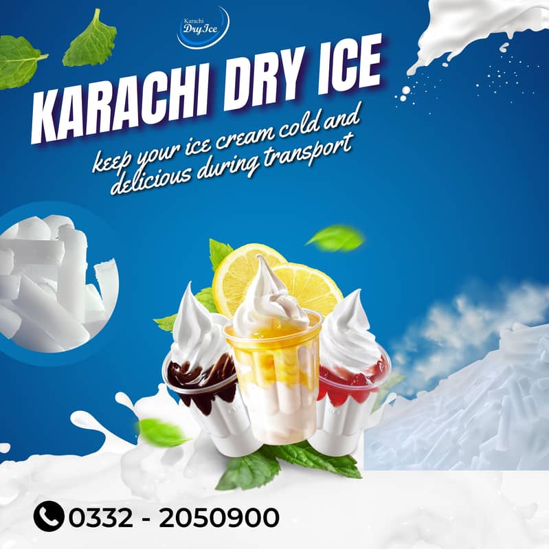 Dry Ice/Ice/Dry Ice Delivery all over karachiservices available 1