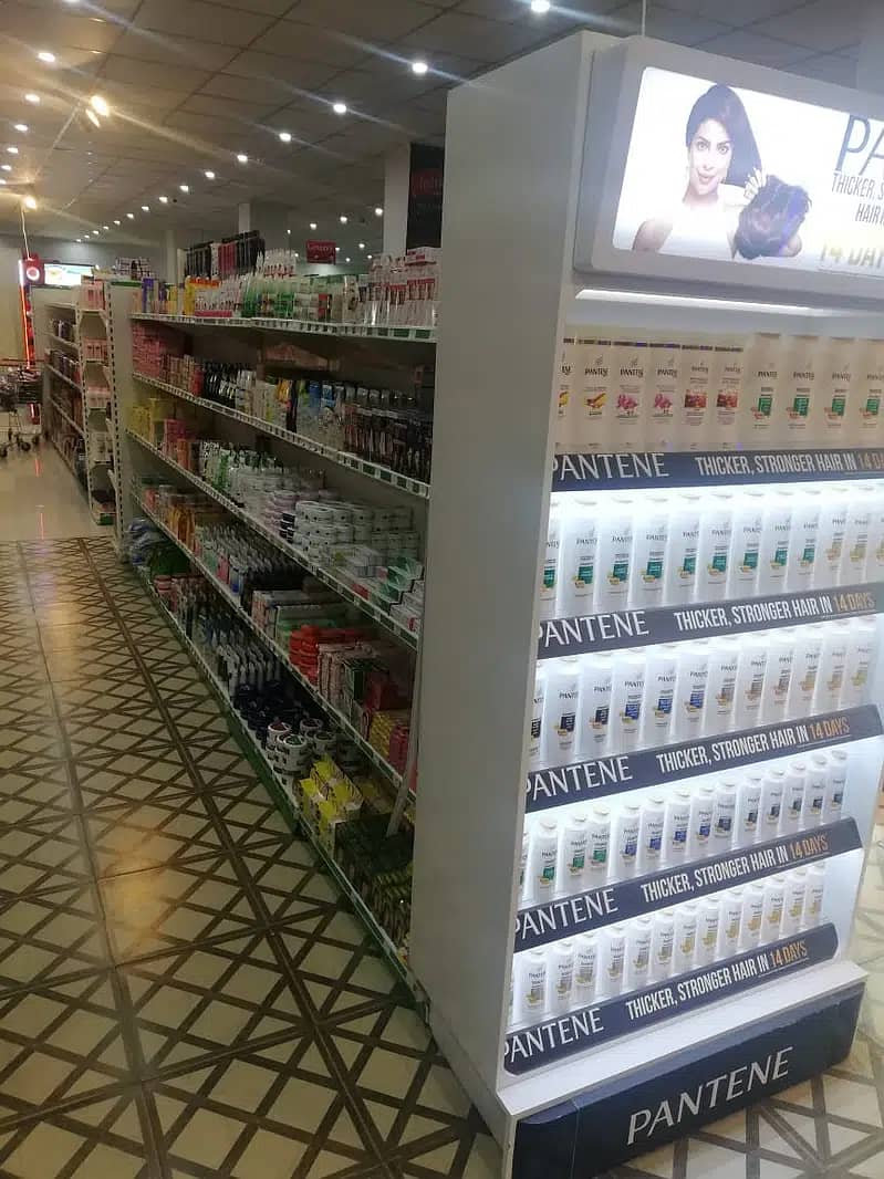 wall rack/ Rack / Super store rack / Pharmacy racks in pakistan 12