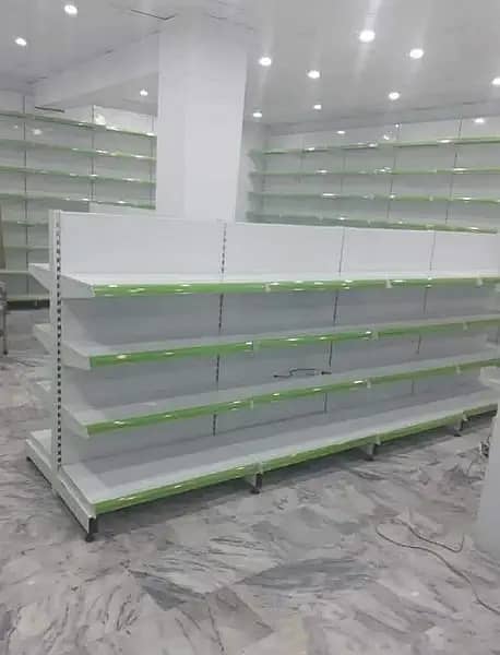 Double sided racks, wall racks, Gondola racks, Pharmacy racks 12