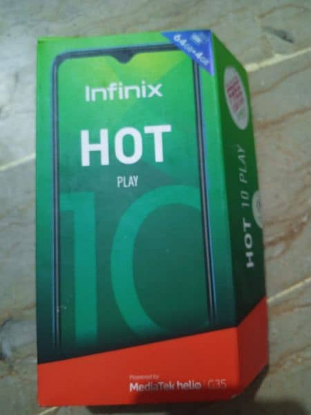 Infinix Hot10 4/64 Box 0