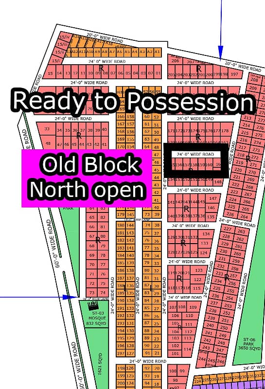 R - (Old Block + North Open) North Town Residency Phase - 01 (Surjani) 1
