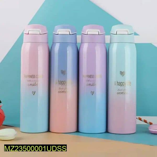 Stainless steel sports Thermos water bottle 500ml 1