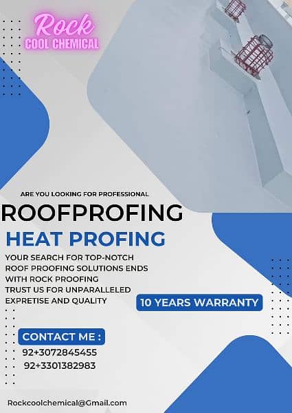 Roof Heatproofing WaterProofing and Bathroom Tank Leakage 1