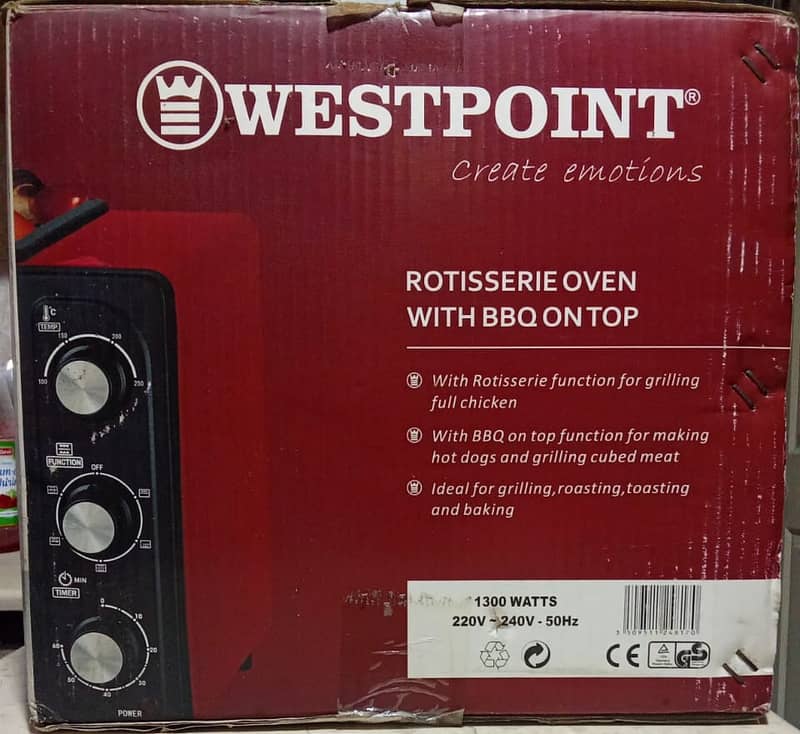 Westpoint Oven WF-2400RD 1