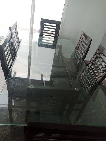 Dinning table with chair 4