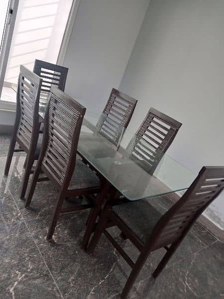 Dinning table with chair 5