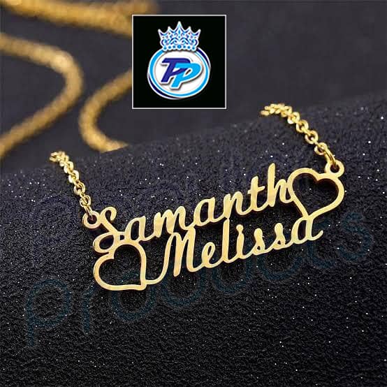 Customized Named Necklaces 0