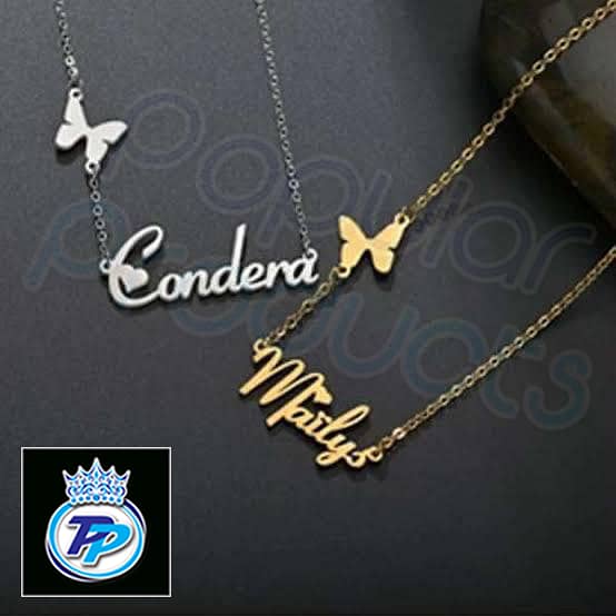 Customized Named Necklaces 1