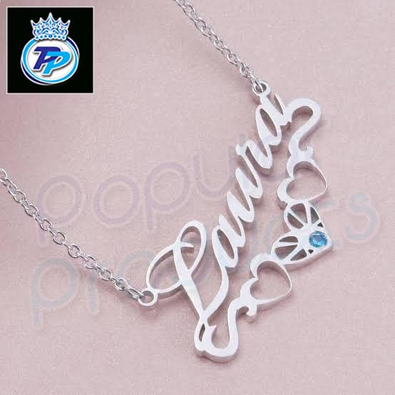 Customized Named Necklaces 8