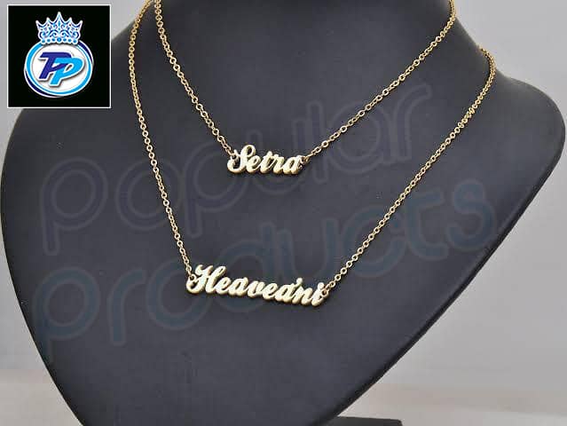 Customized Named Necklaces 12