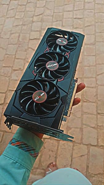 Saphire Pulse Rx 5600xt Triple fan edition graphics card 6gb gddr6 0