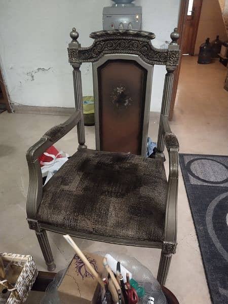 Painted Decorative Chair (Used) 1