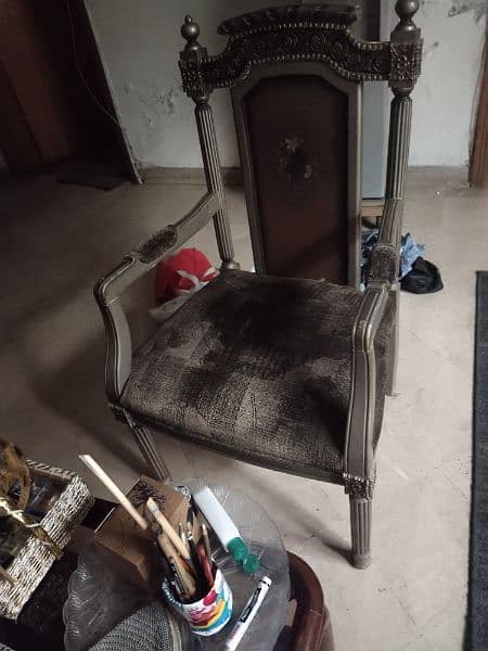 Painted Decorative Chair (Used) 2