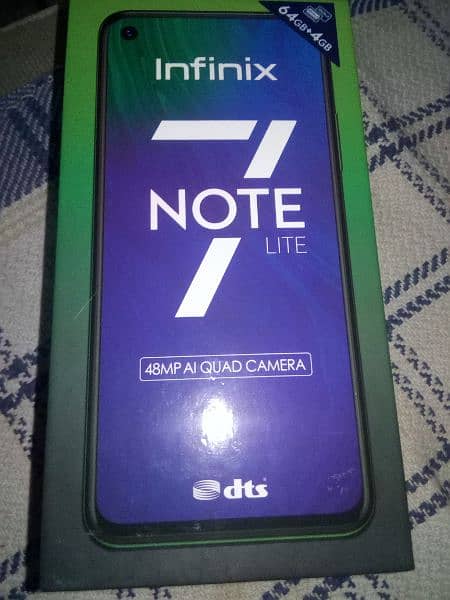 Infinix note 7lite 0