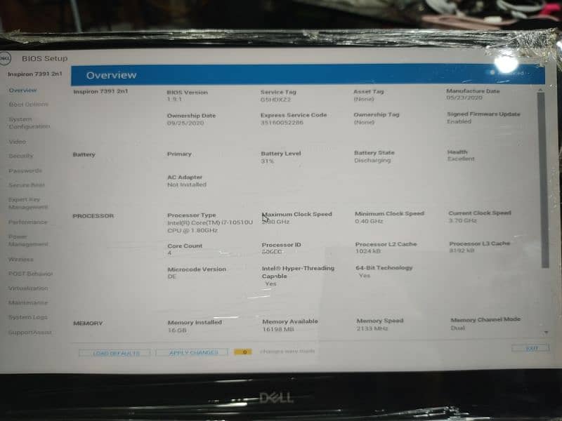 Dell inspiron 7391 2-in-1 4