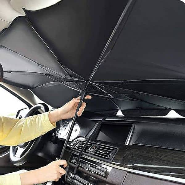 Car Sun Shade Cover Umbrella Windshield Cover for UV Reflecting 3