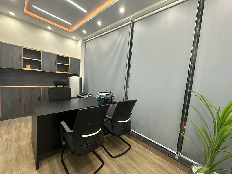 Corner Luxury Multipurpose office for Sale at Fairways. Rent 2.25lac 3