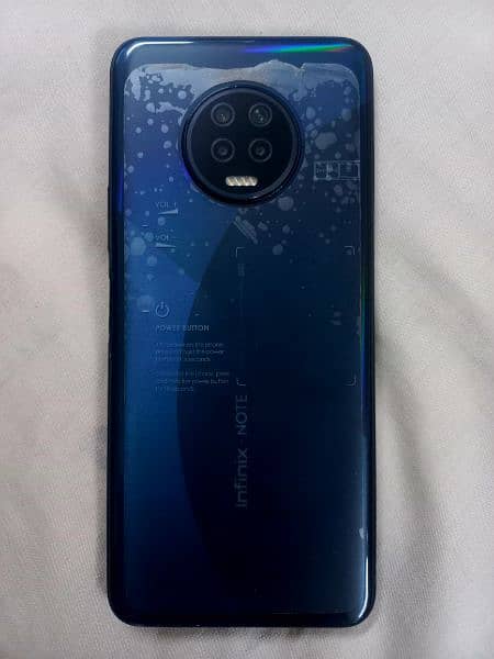infinx  Note 7 (6/128GB) with  box charger 0