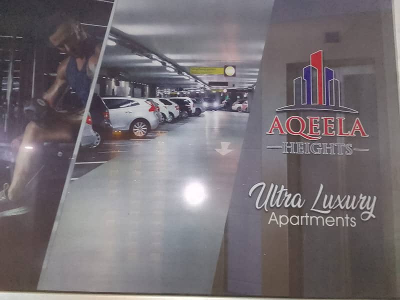 Aqeela Heights 3 Bed Drawing Dining Apartment For Sale Available on Installments 0