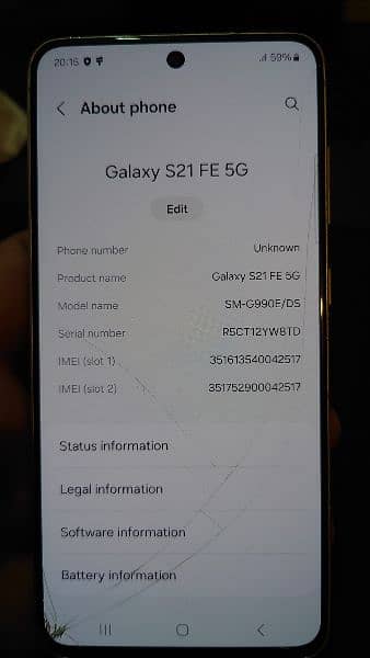 Samsung S21 FE 5G Official PTA Approved Dual Sim 14