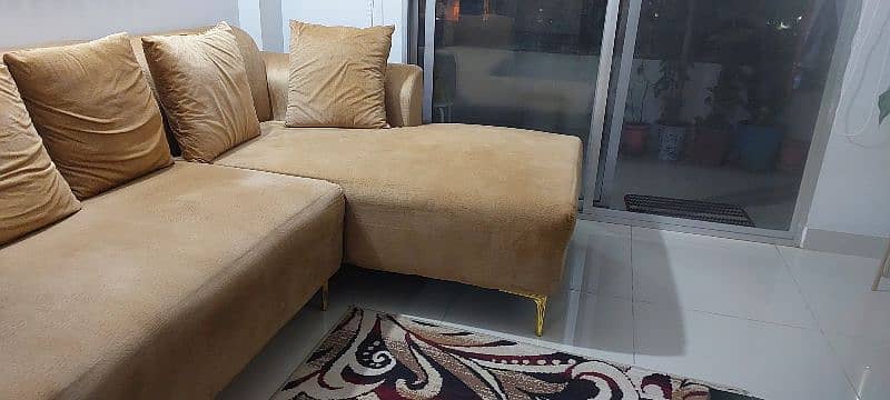 L shape sofa 1