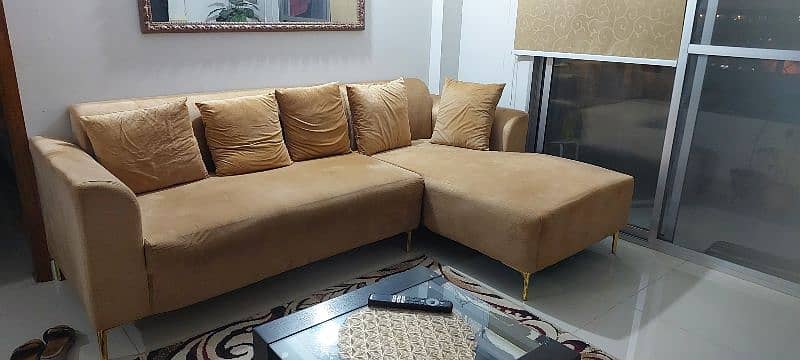 L shape sofa 2