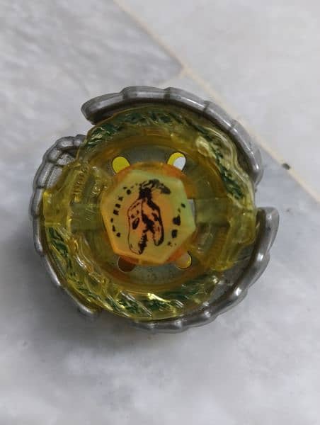 Yellow Nightmare Rex SW145SD Beyblade Hasbro Metal Fury - 0