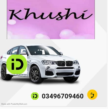 Khushi pick drop&service available all in isb/rawalpindi 03496709460 1