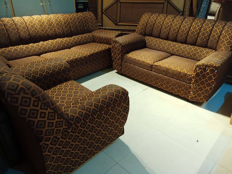 sofa set 321 slightly used call 03124049200 2