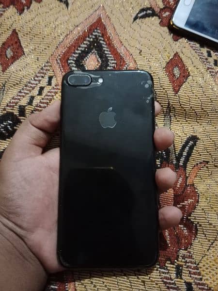 Iphone 7plus jet black 256gb 2