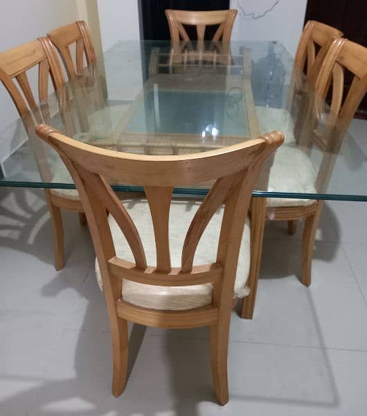 6 chairs dining table 3