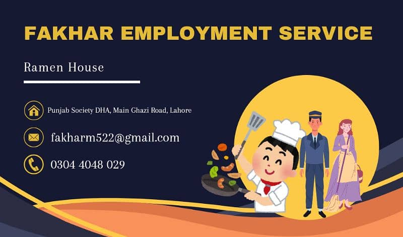 DOMESTIC STAFF/SERVICES/MAIDS/AVAILABLE/STAFF AGENCY/MAIDS/CHEF/COOK 3