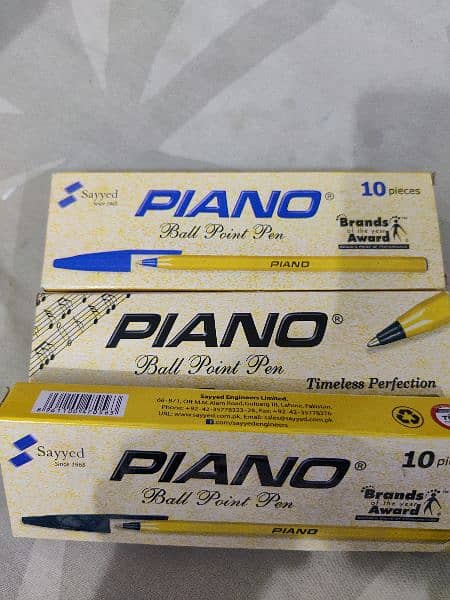 piano pens 3 boxes 0