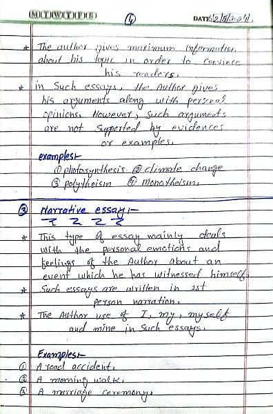 handwriting assignment 4