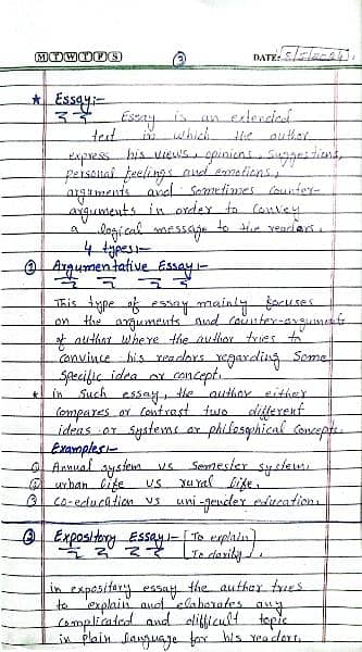 handwriting assignment 5