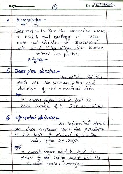 handwriting assignment 9