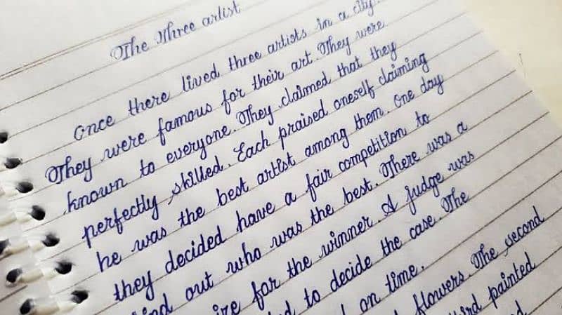 Handwritting assignment work available 1
