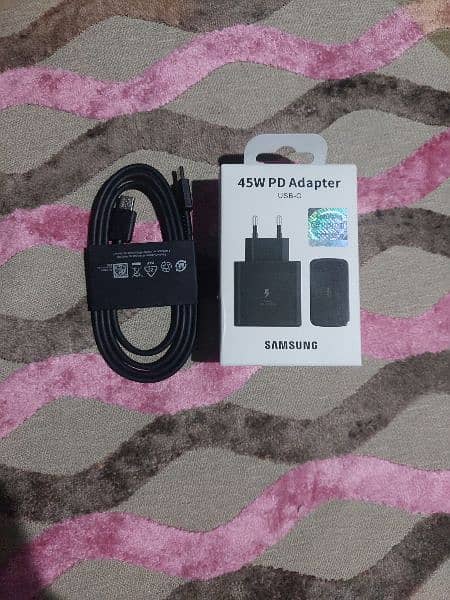 SAMSUNG 45W ADAPTER WITH FREE WIRE 0