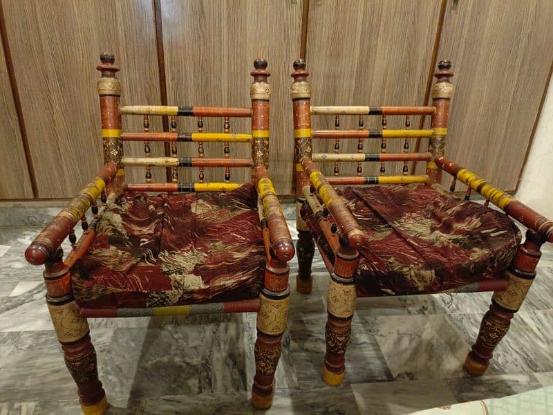 Sindhi Chairs Antique design 1