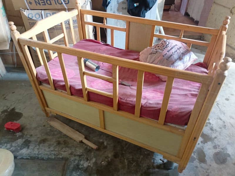 china fiber wood material bed for kids with matress 1