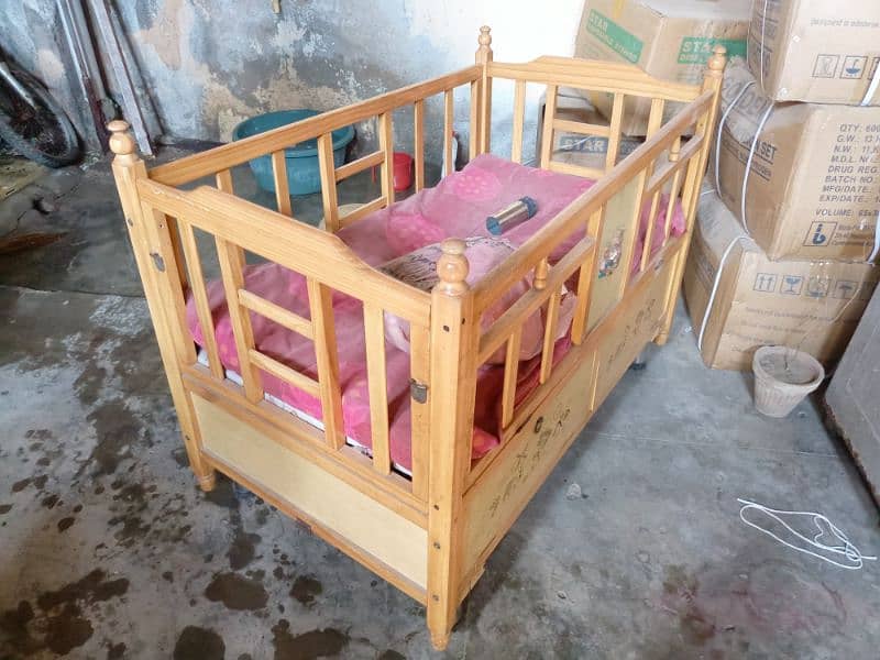 china fiber wood material bed for kids with matress 2
