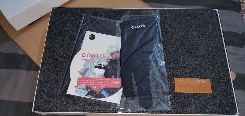 Bosto T1060 graphic tablet, only box opened 2