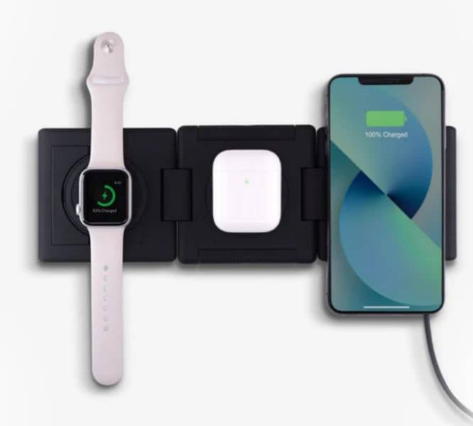 3-in-1 Foldable Travel Wireless Charger, Apple Watch Charging Edition 0