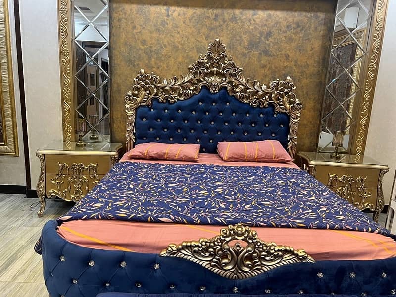 bedset / furniture / King Bed  / double bed / poshish bed / luxury bed 2