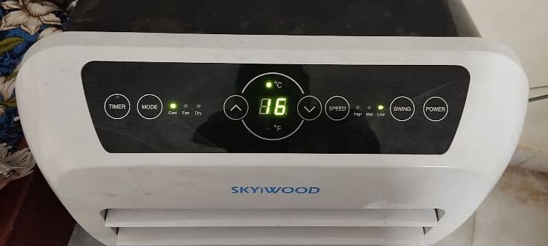 portable skywood 1 ton ac 5