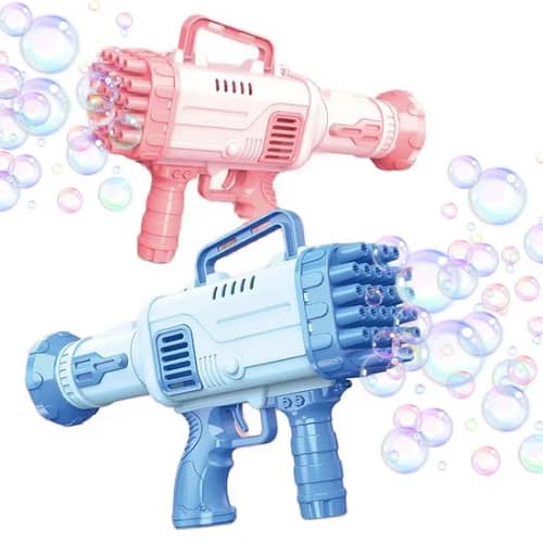 32 Hole Bazooka Bubble Gun Machine Toys for Kids 3
