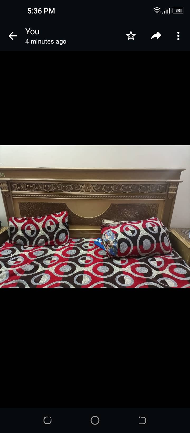Bed+2 side Table and dressing for sale 0